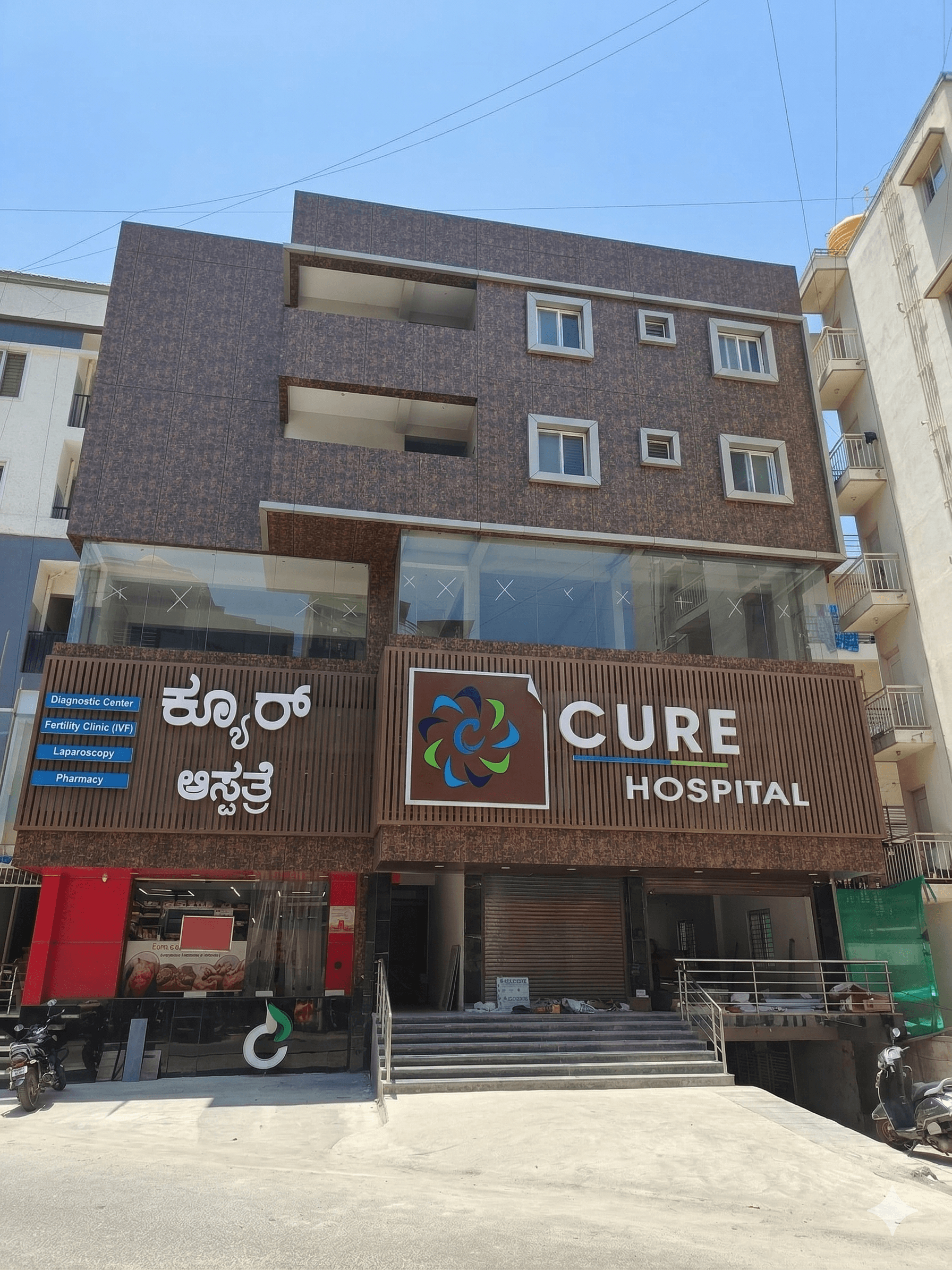 CURE hospital building