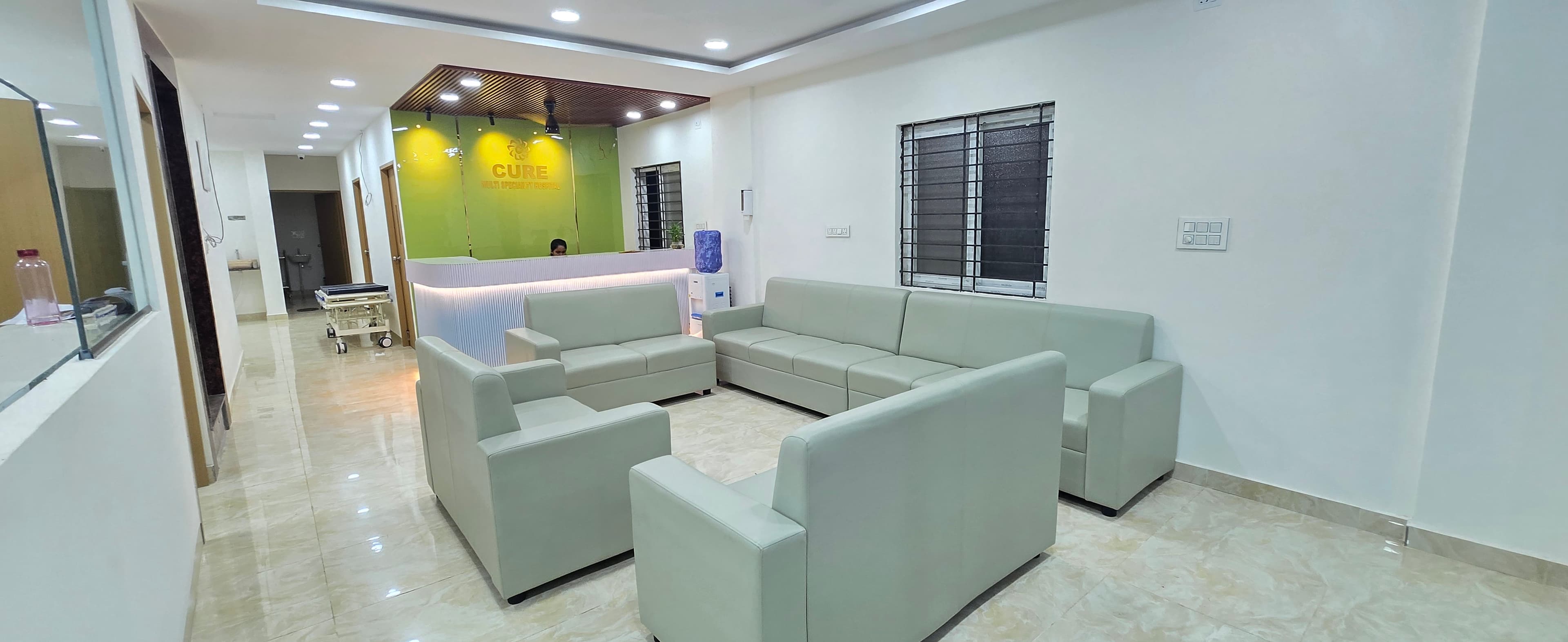Comfortable waiting area